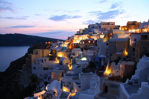 Romantic Villas in Santorini with Sunset Views