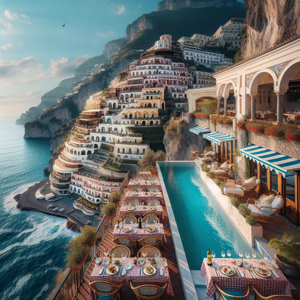 Amalfi Coast Cliff Hotels With Terrace Dining And Infinity Pool