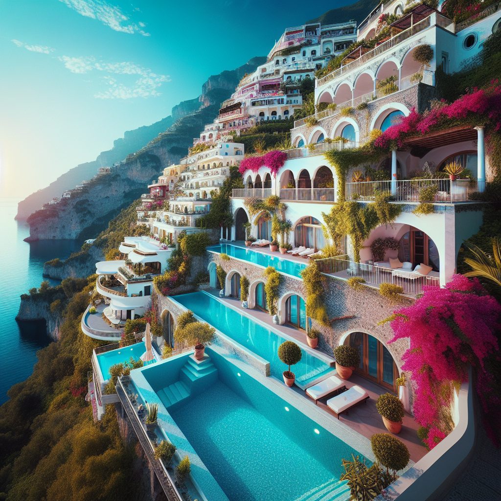Amalfi Coast Terrace Villas With Infinity Pool Mediterranean Views