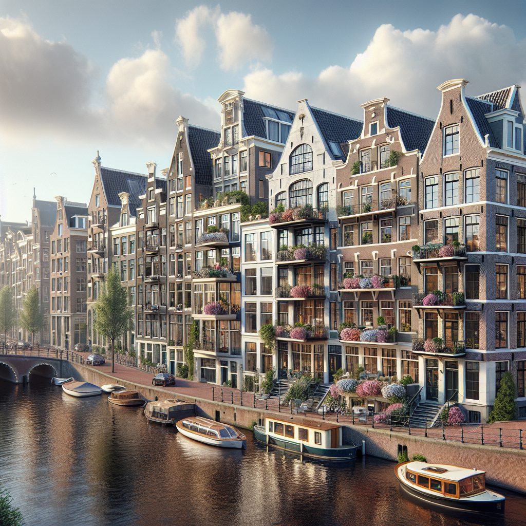 Amsterdam Canal Side Luxury Apartments With Private Terrace Views