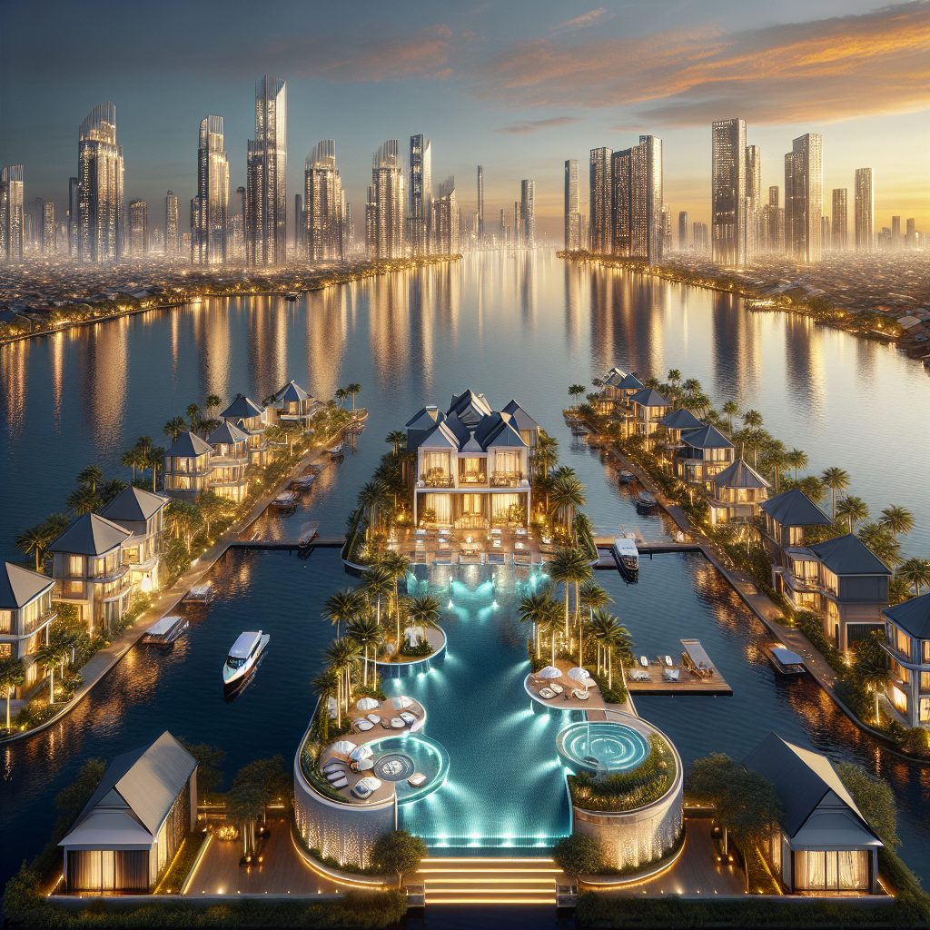 Bangkok Riverfront Luxury Villas With Infinity Pool Skyline Views