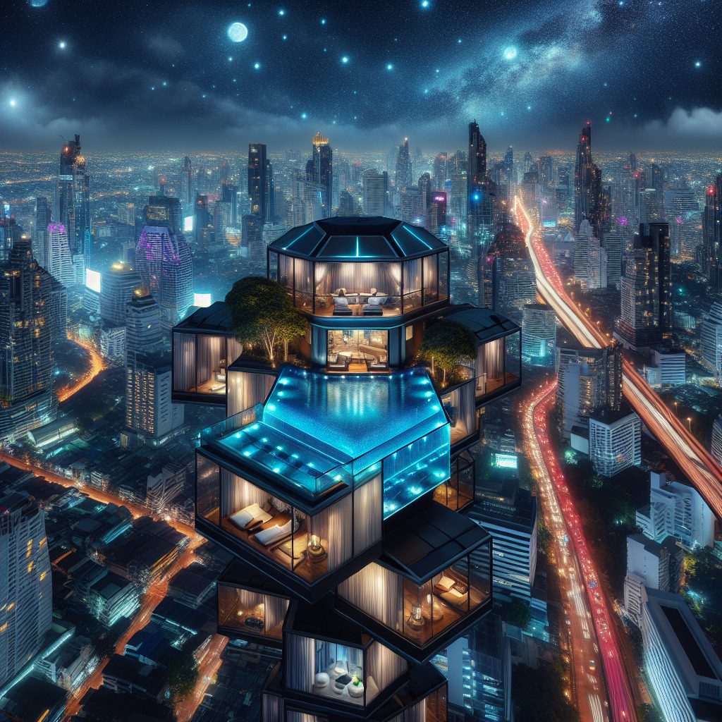 Bangkok Sky Villas With Infinity Pool Skyline Experience