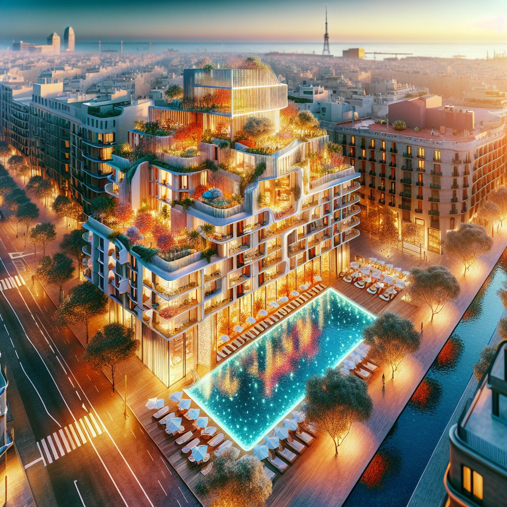 Barcelona Designer Urban Hotels With Rooftop Pool And Beach Access