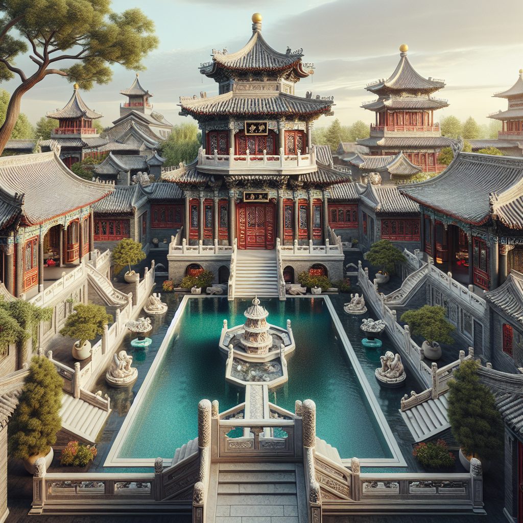 Beijing Royal Courtyard Villas With Historic Luxury Pool
