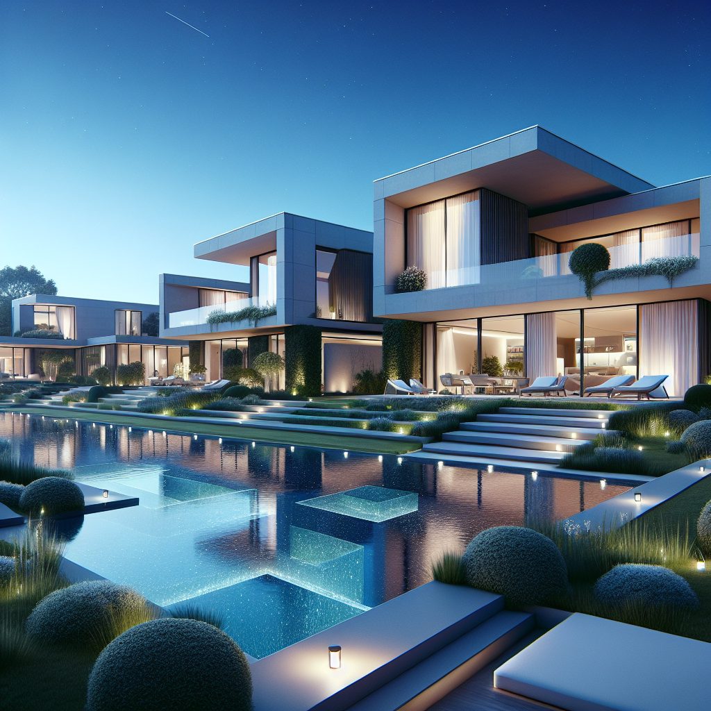 Berlin Contemporary Design Villas With Infinity Pool Experience