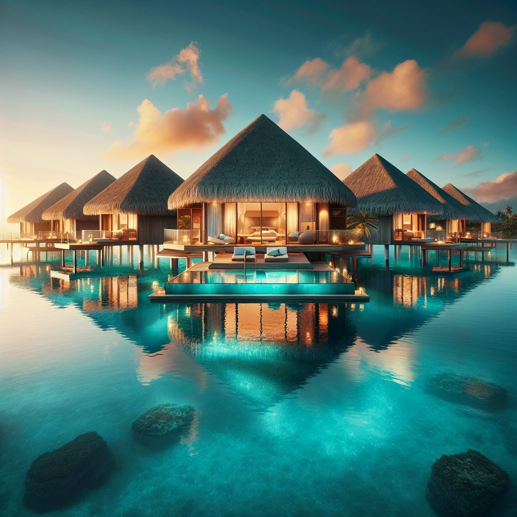 Bora Bora Crystal Lagoon Villas With Infinity Pool Overwater Experience