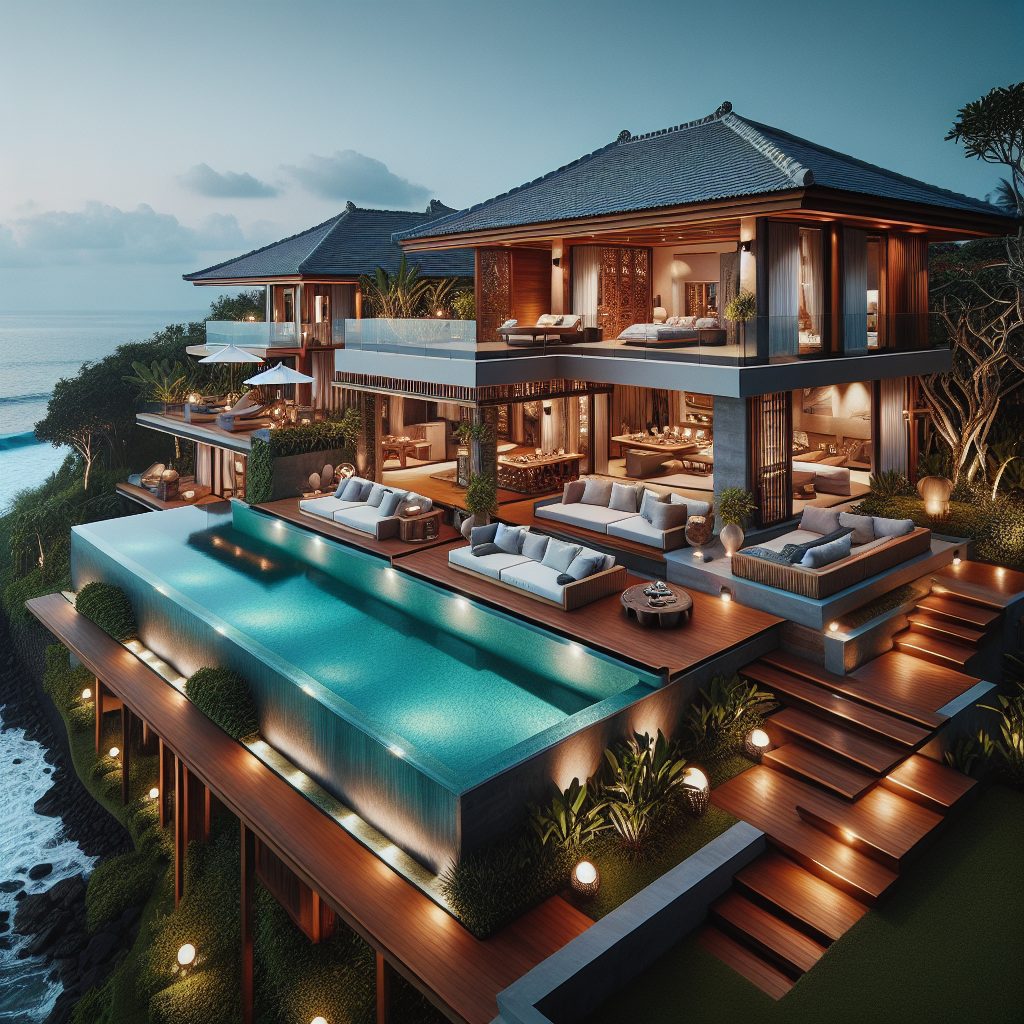 Canggu Surfside Premium Villas With Infinity Pool Ocean Deck