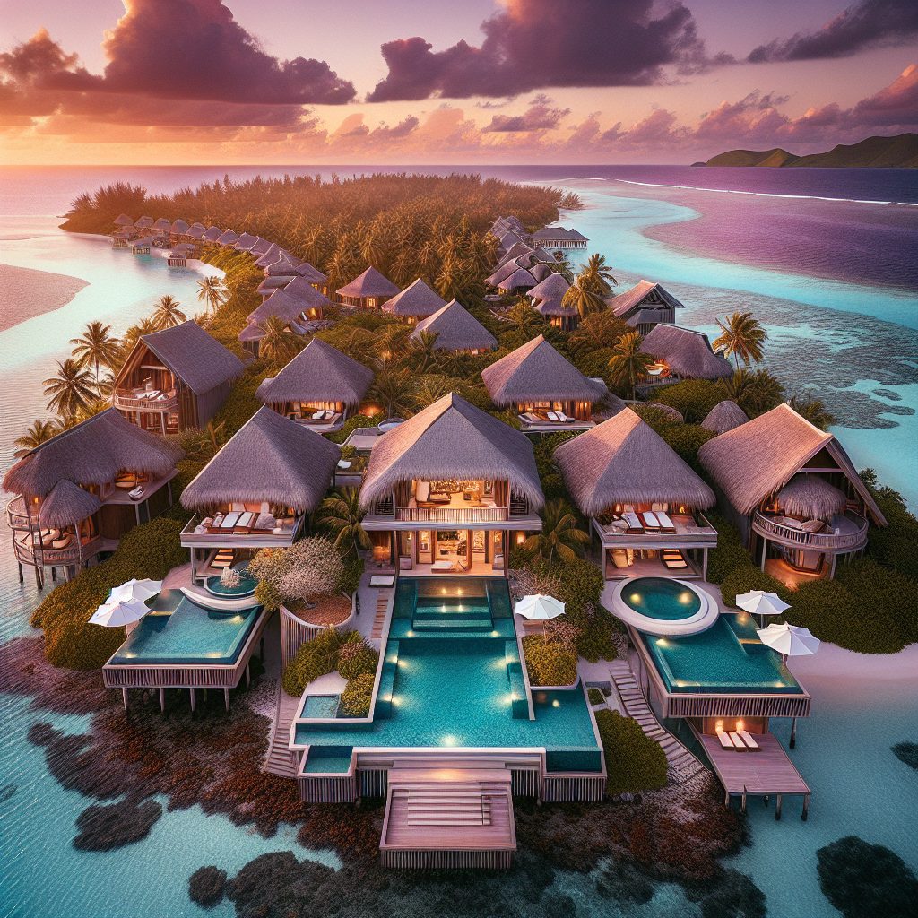 Caribbean Private Island Villas With Infinity Pool Ocean Escape