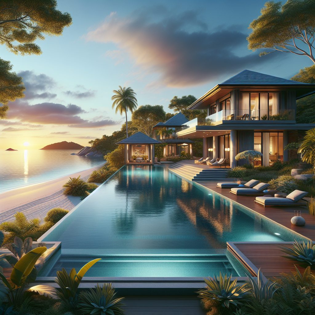 Caribbean Private Villas With Beach Infinity Pool Escape
