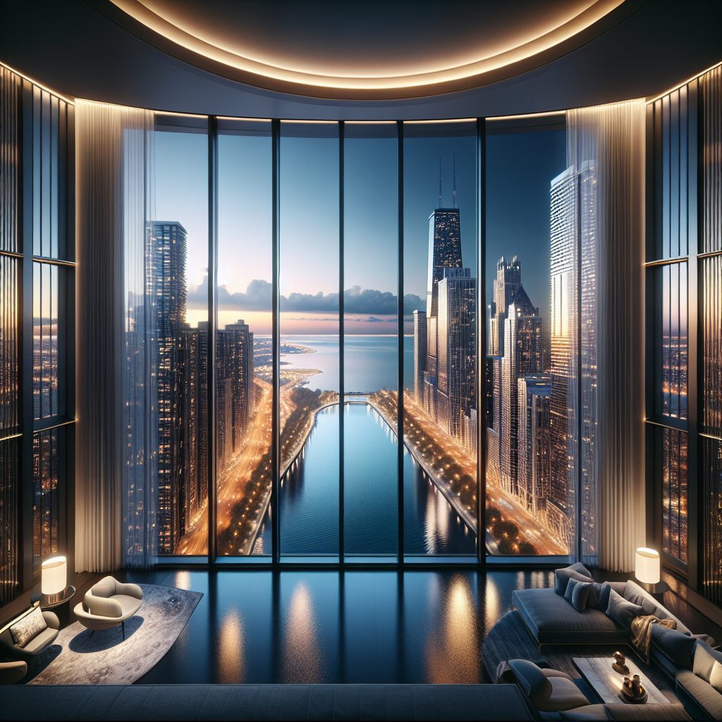 Chicago Luxury Skyscraper Suites With Lake Michigan Views