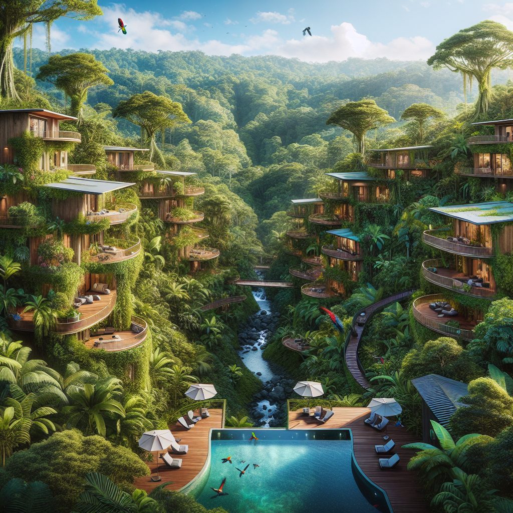 Costa Rica Rainforest Villas With Eco Infinity Pool Retreat