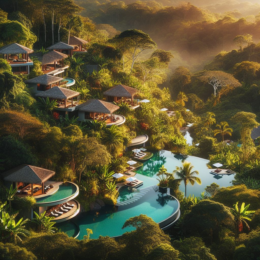 Costa Rica Villas With Jungle Infinity Pool