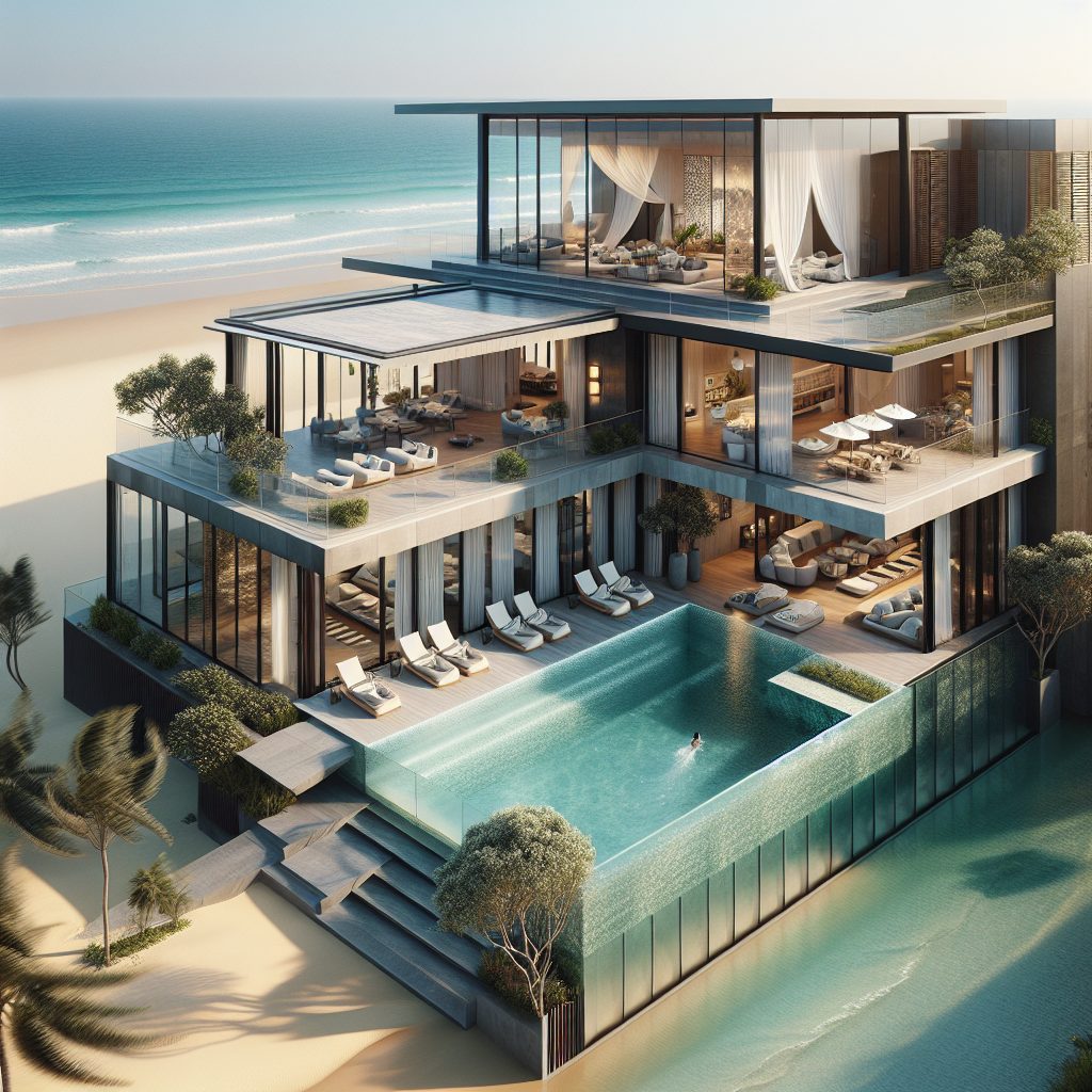 Da Nang Beach Villas With Rooftop Infinity Pool