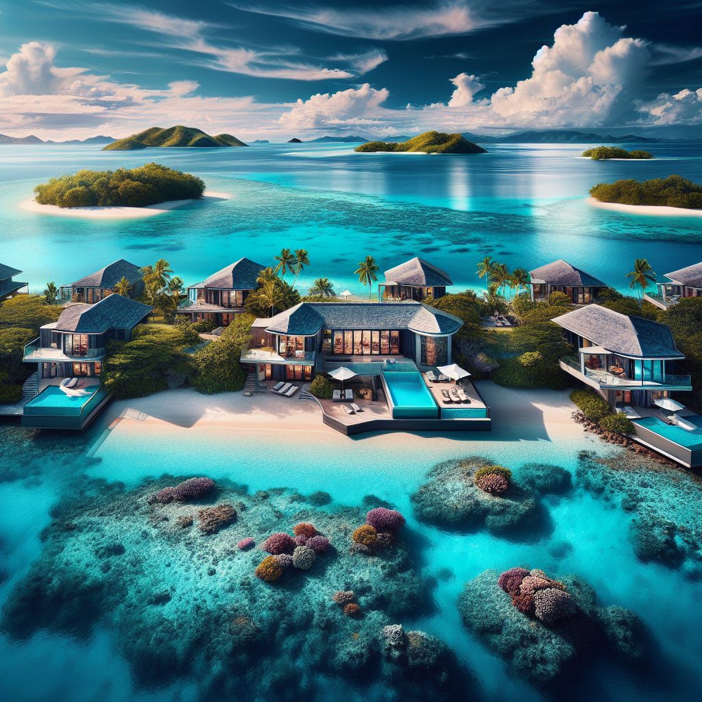 Fiji Exotic Beach Villas With Coral Reef Views And Private Pool