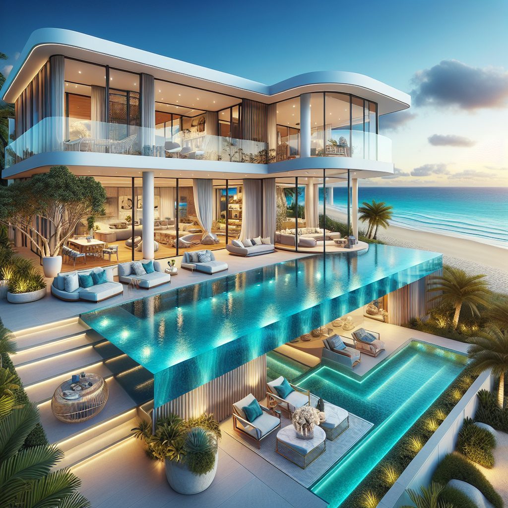 Gold Coast Elite Beachfront Villas With Infinity Pool Living