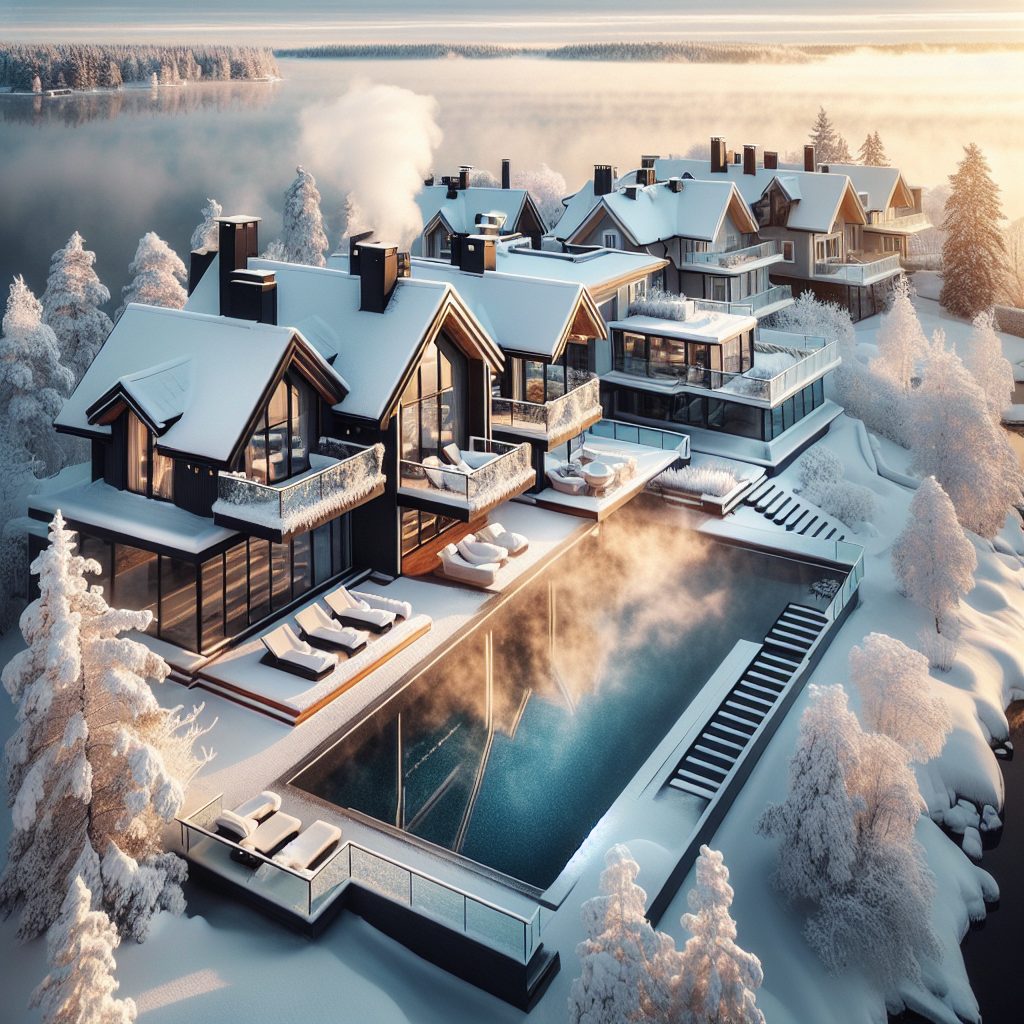 Helsinki Winter Villas With Glass Infinity Pool