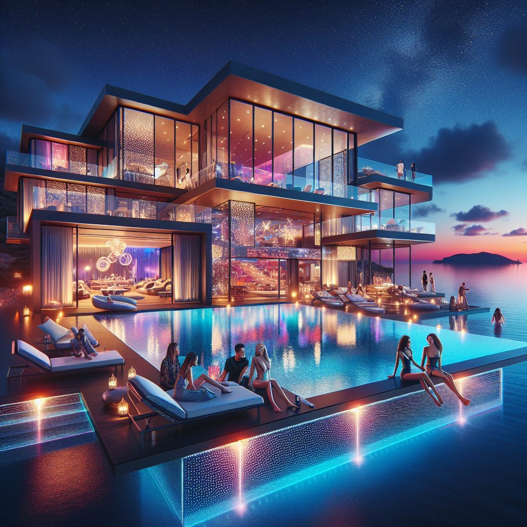Ibiza Exclusive Villas With Nightlife Infinity Pool Lounge