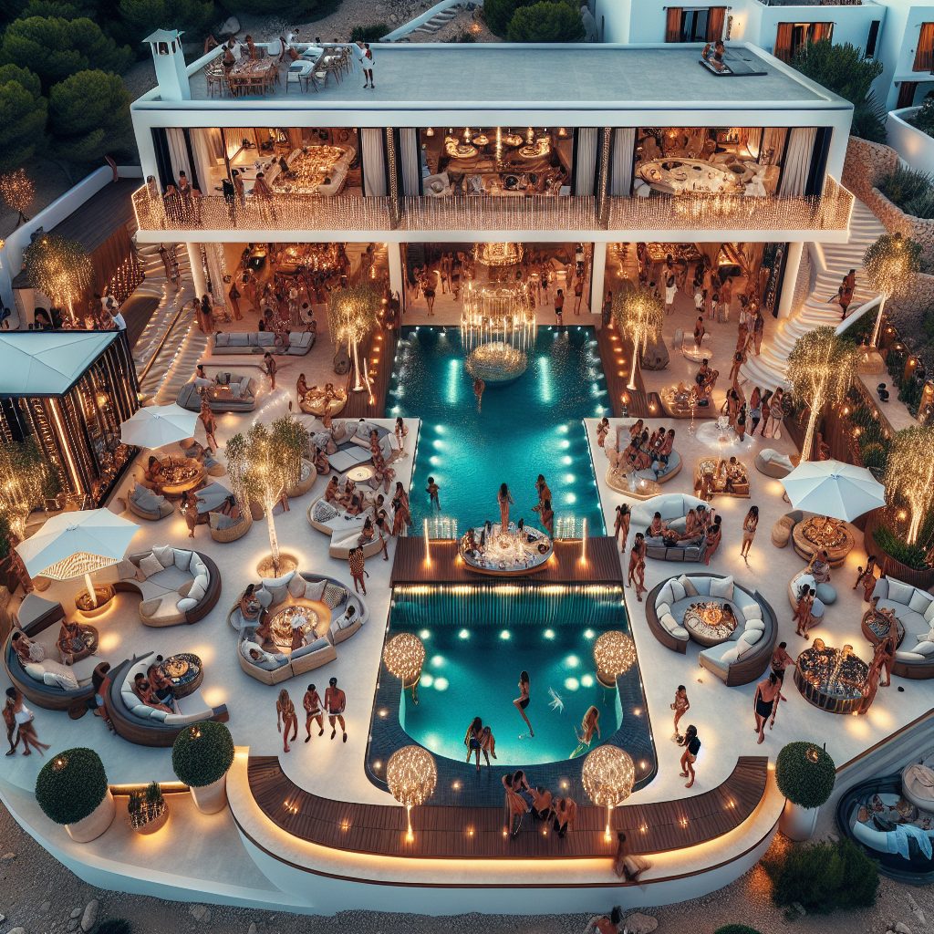 Ibiza Premium Nightlife Villas With Infinity Pool Party Deck