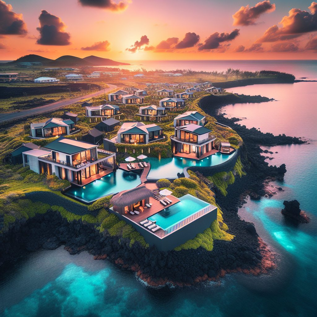 Jeju Volcanic Island Villas With Ocean Cliff Infinity Pool