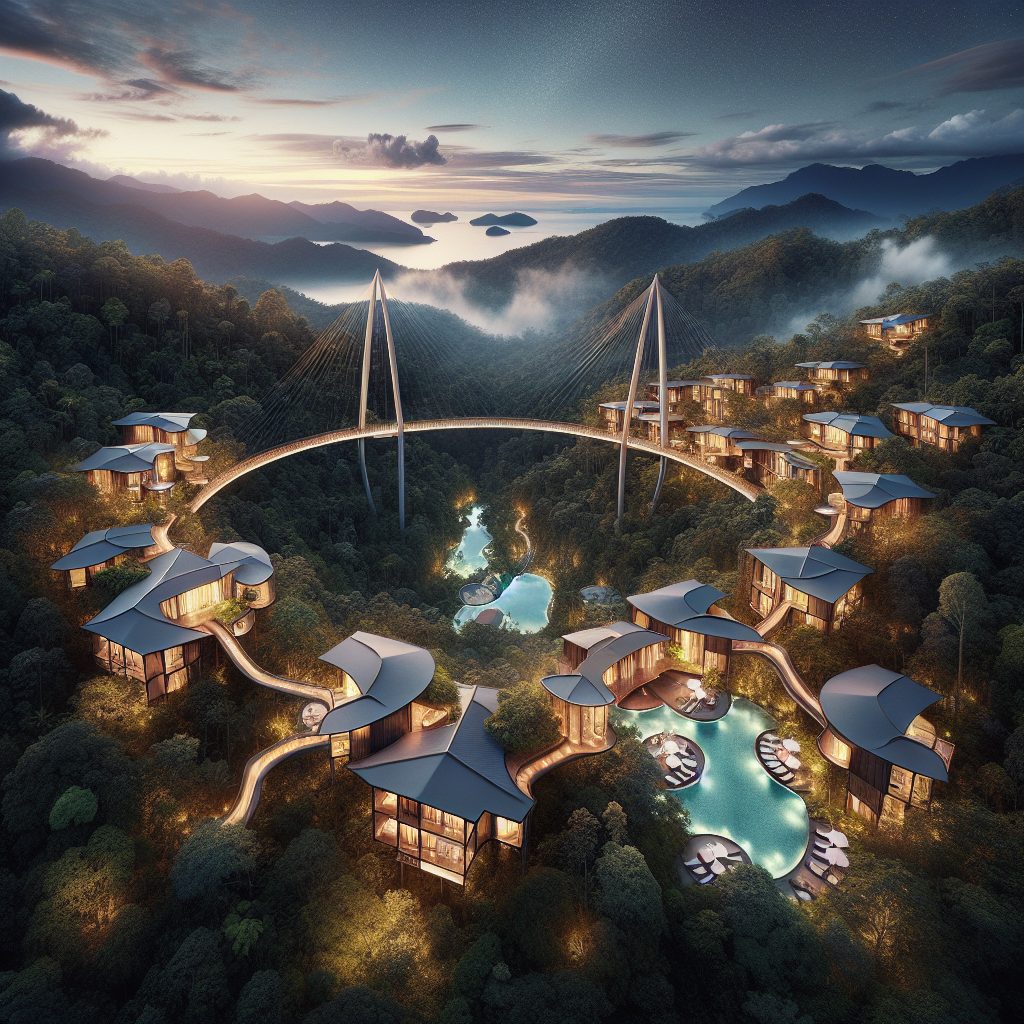 Langkawi Luxury Sky Bridge Resorts With Jungle Pool Villas