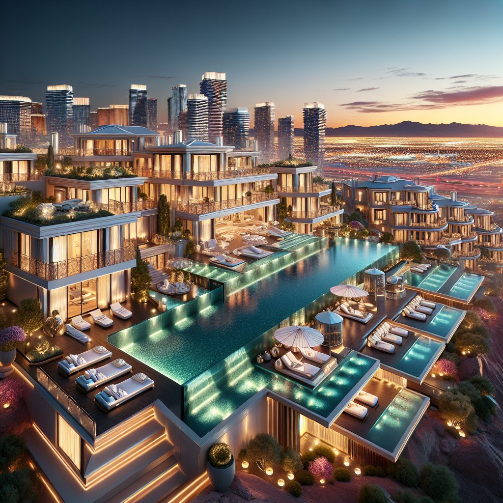 Las Vegas Ultra Luxury Villas With Infinity Pool Private Suites