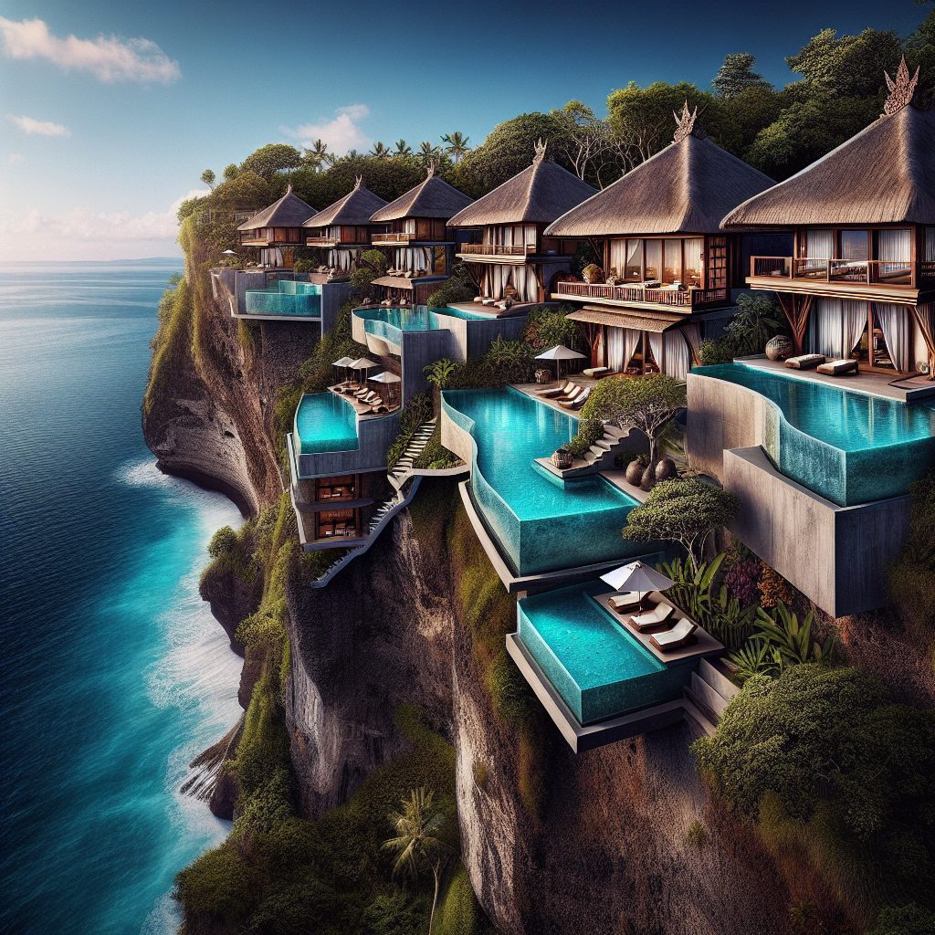 Lombok Cliff Edge Villas With Infinity Pool Ocean Drop Views