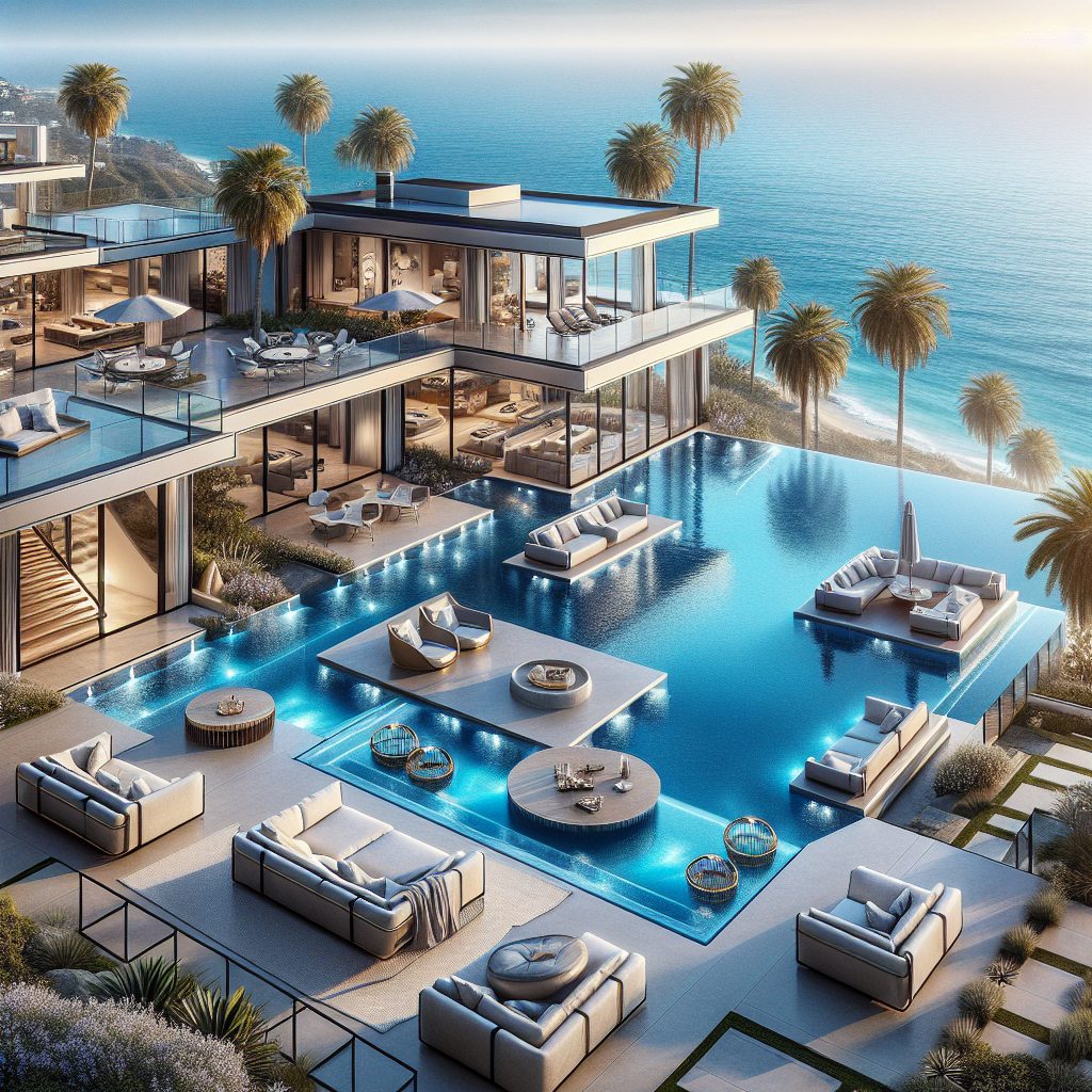 Los Angeles Ocean Villas With Celebrity Style Infinity Pool