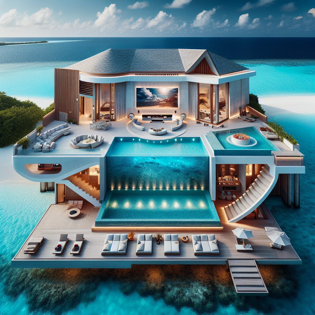 Maldives Ultra Exclusive Villas With Private Cinema And Infinity Pool Retreat