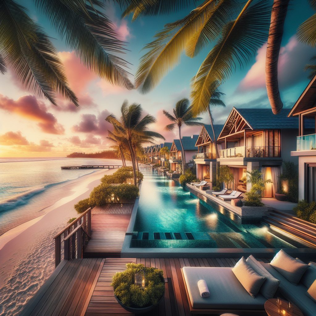 Mauritius Beach Villas With Lagoon Infinity Pool