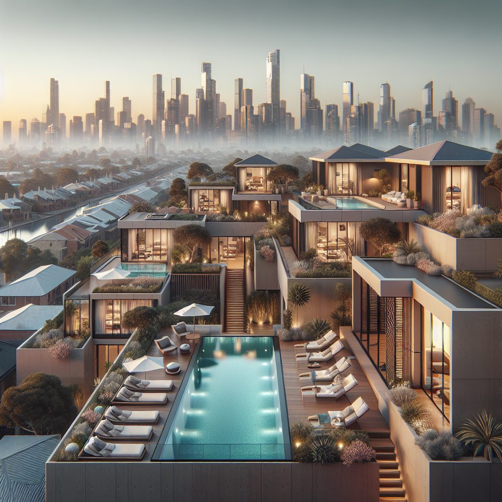 Melbourne Villas With Rooftop Infinity Pool
