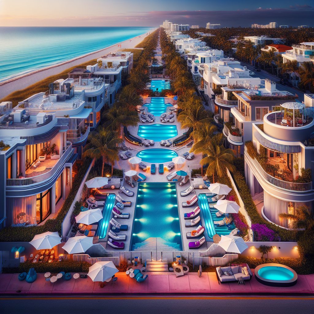 Miami Ocean Drive Villas With Infinity Pool Beachfront Living