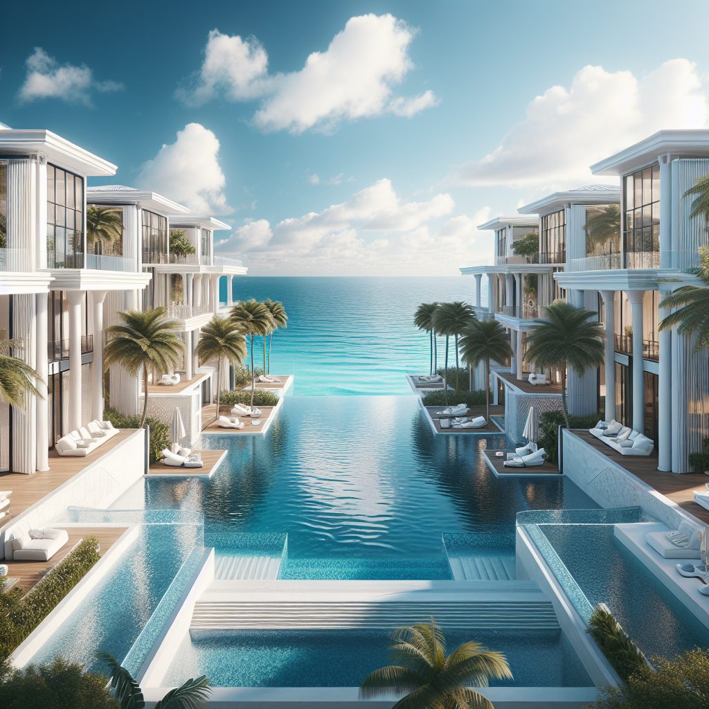 Miami Villas With Ocean Infinity Pool Living