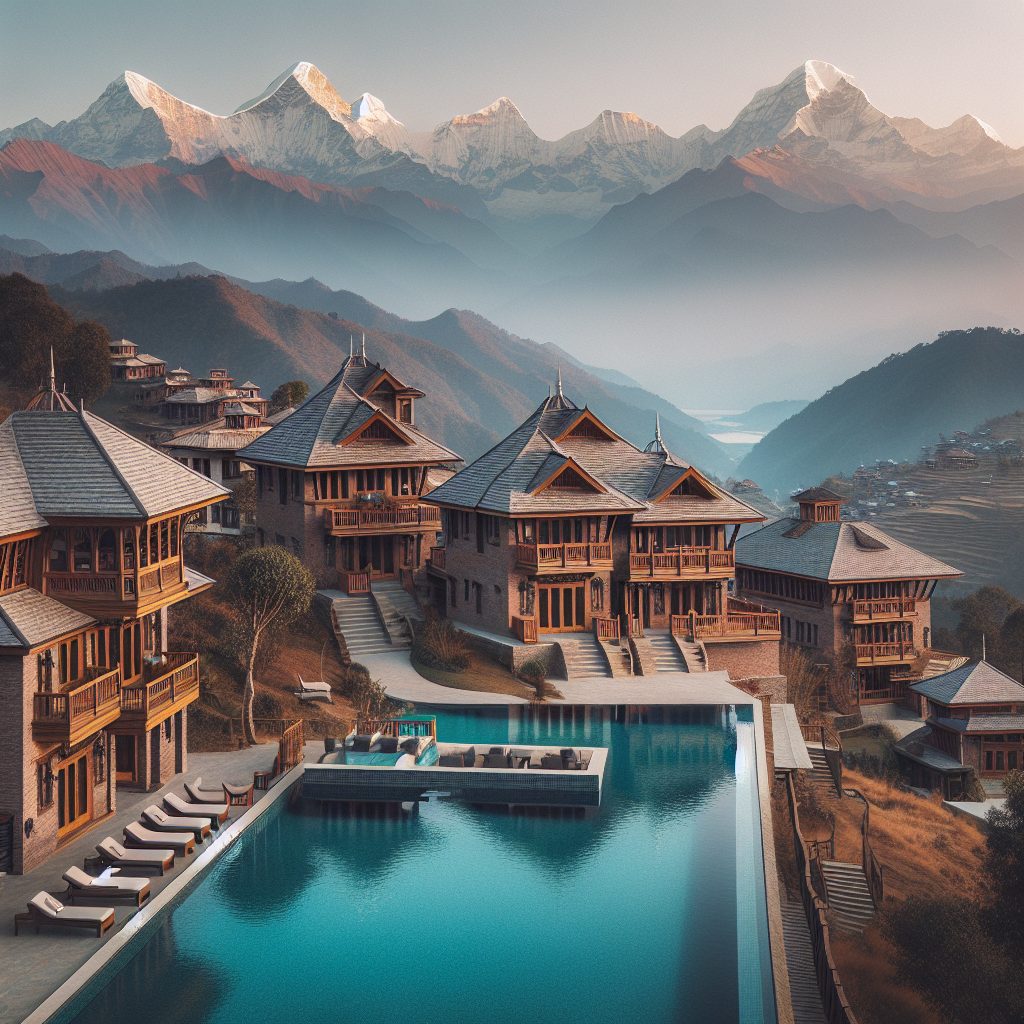 Nepal Villas With Mountain Infinity Pool Views