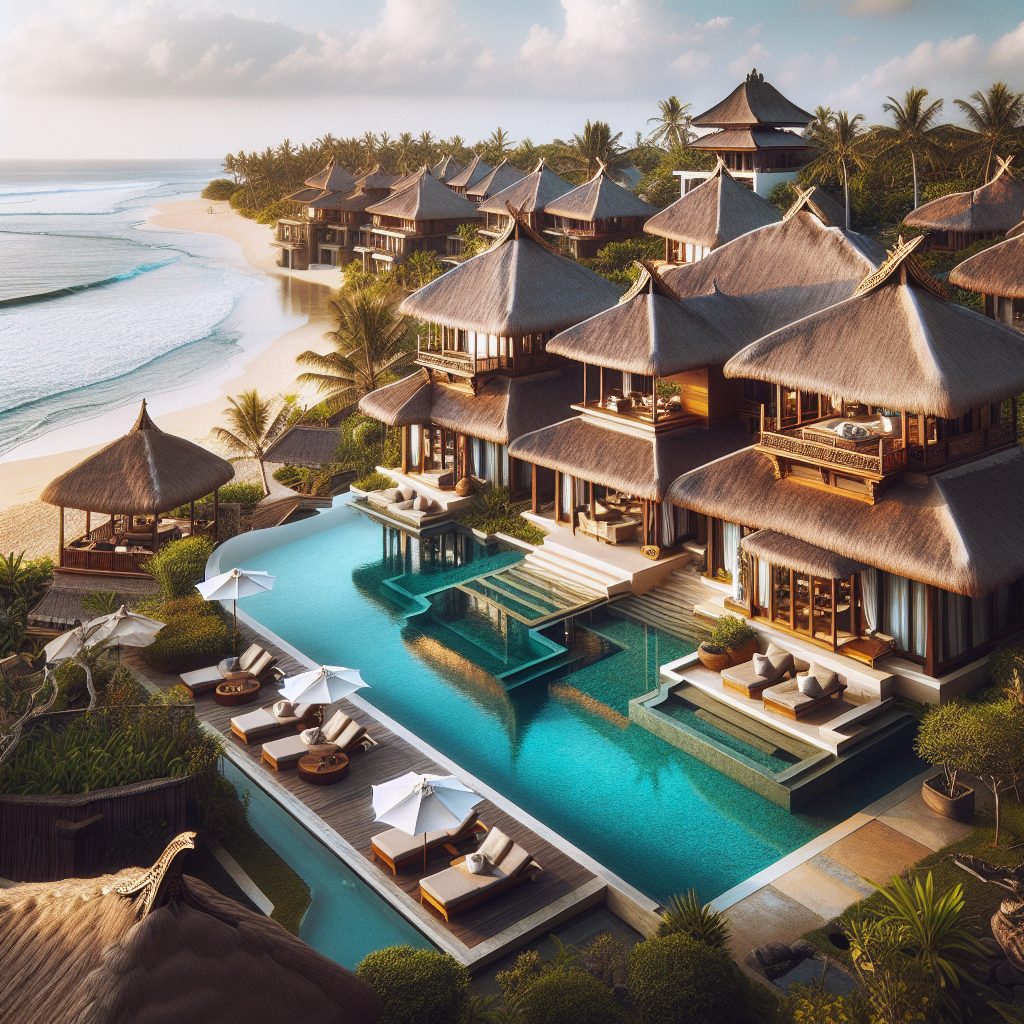 Nusa Dua Beachfront Villas With Infinity Pool Garden Retreat