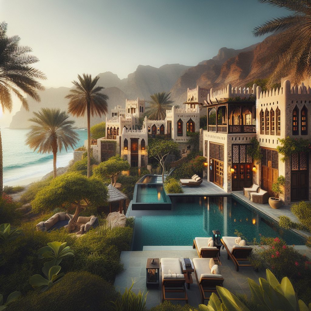 Oman Coastal Villas With Ocean Infinity Pool Retreat