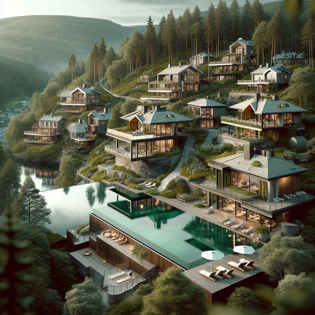Oslo Mountain Villas With Forest Infinity Pool Retreat
