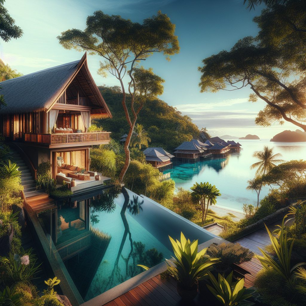 Palawan Secret Cove Villas With Lagoon Infinity Pool Experience
