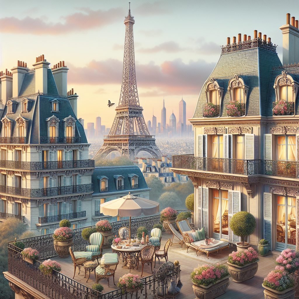 Paris Grand Luxury Residences With Eiffel Tower View Terrace Suites