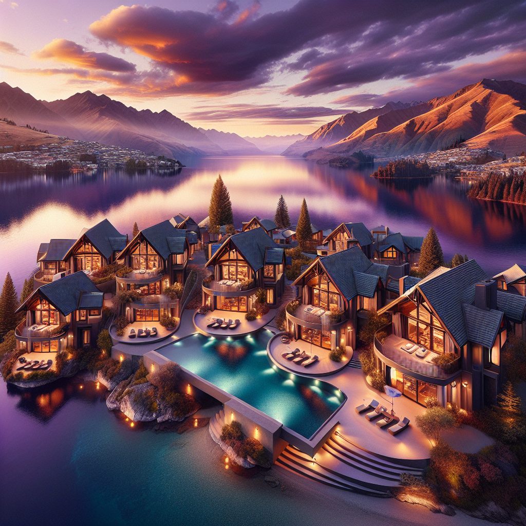 Queenstown Lakefront Villas With Infinity Pool Scenic Views