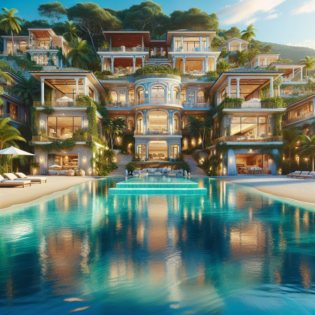 Rio Villas With Beach Infinity Pool Views