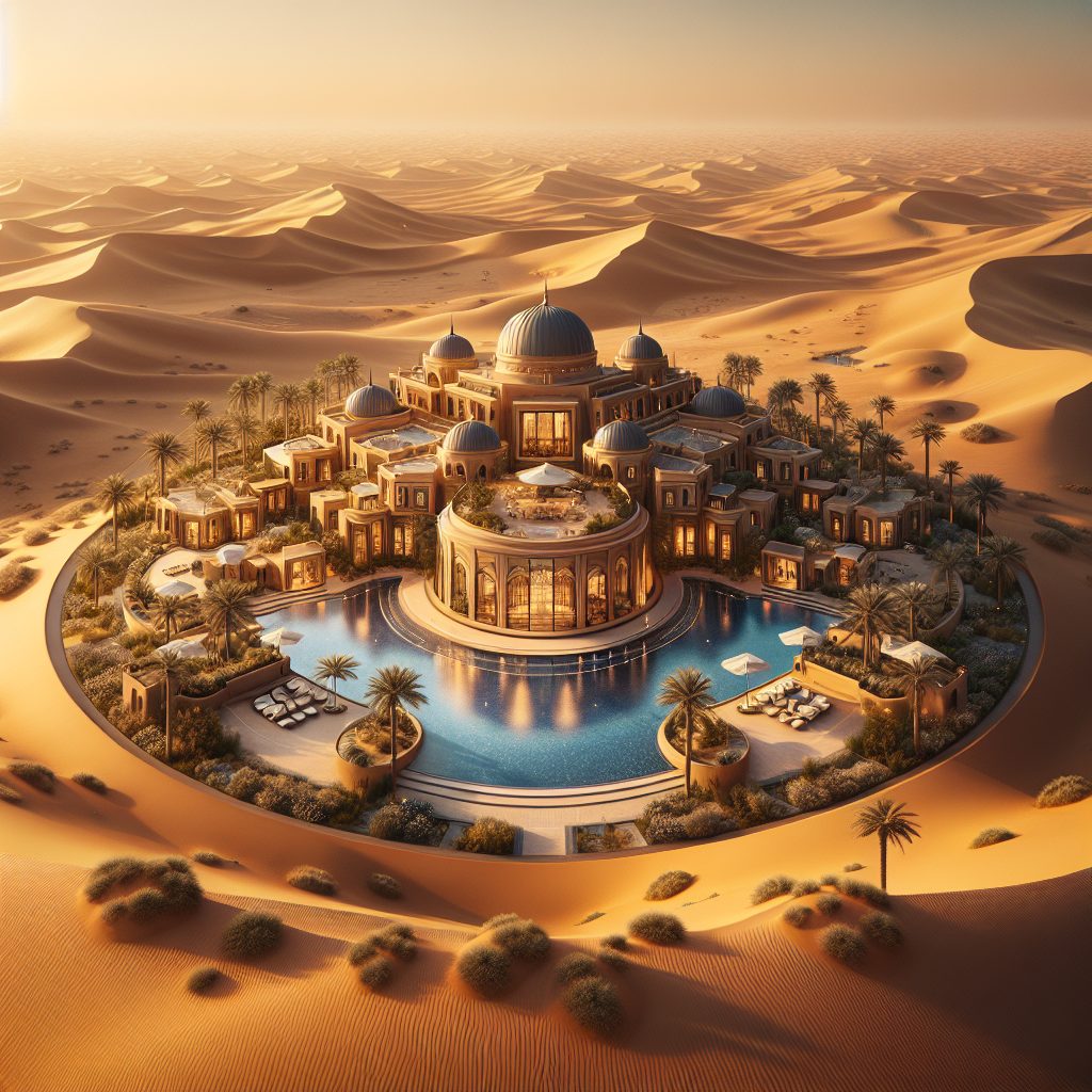 Riyadh Desert Oasis Villas With Infinity Pool Luxury Experience