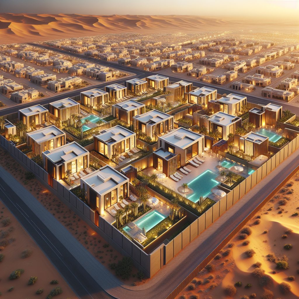 Riyadh Modern Luxury Compounds With Private Pool Villas