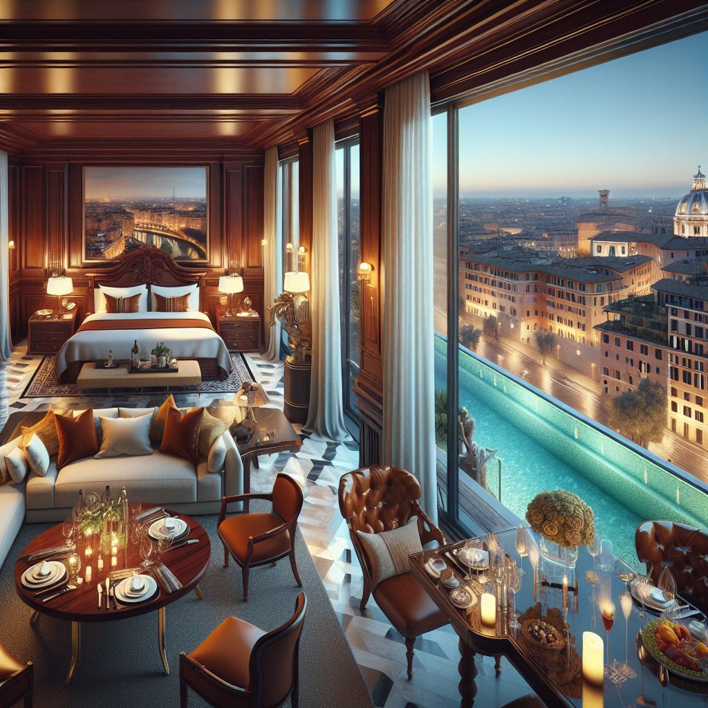 Rome Luxury Heritage Suites With Rooftop Dining And City View Pool