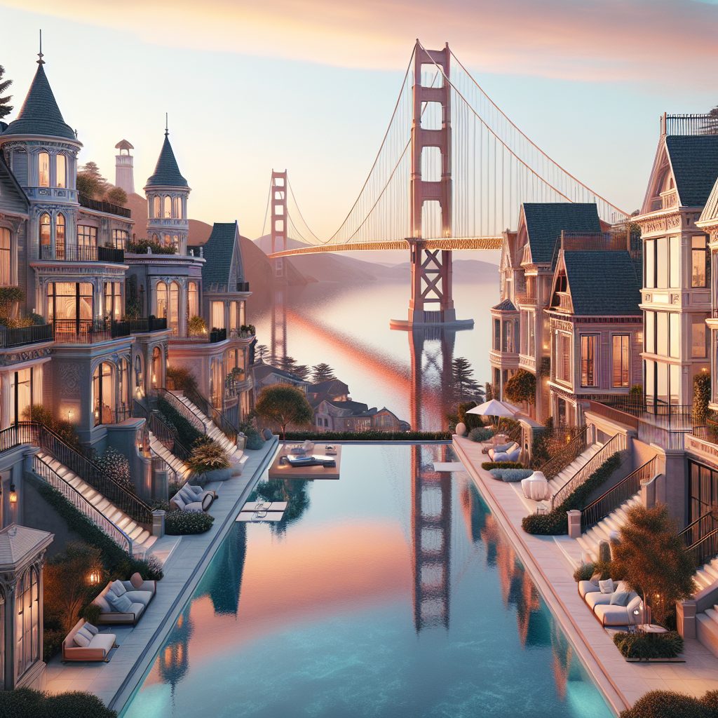 San Francisco Bay View Villas With Golden Gate Panorama Pool