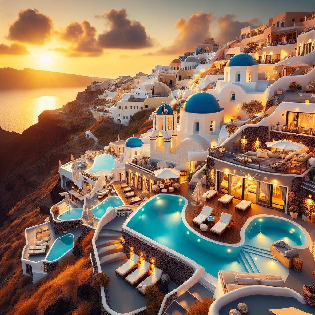 Santorini Exclusive Cliff Retreat Villas With Private Heated Pool Sunset Views
