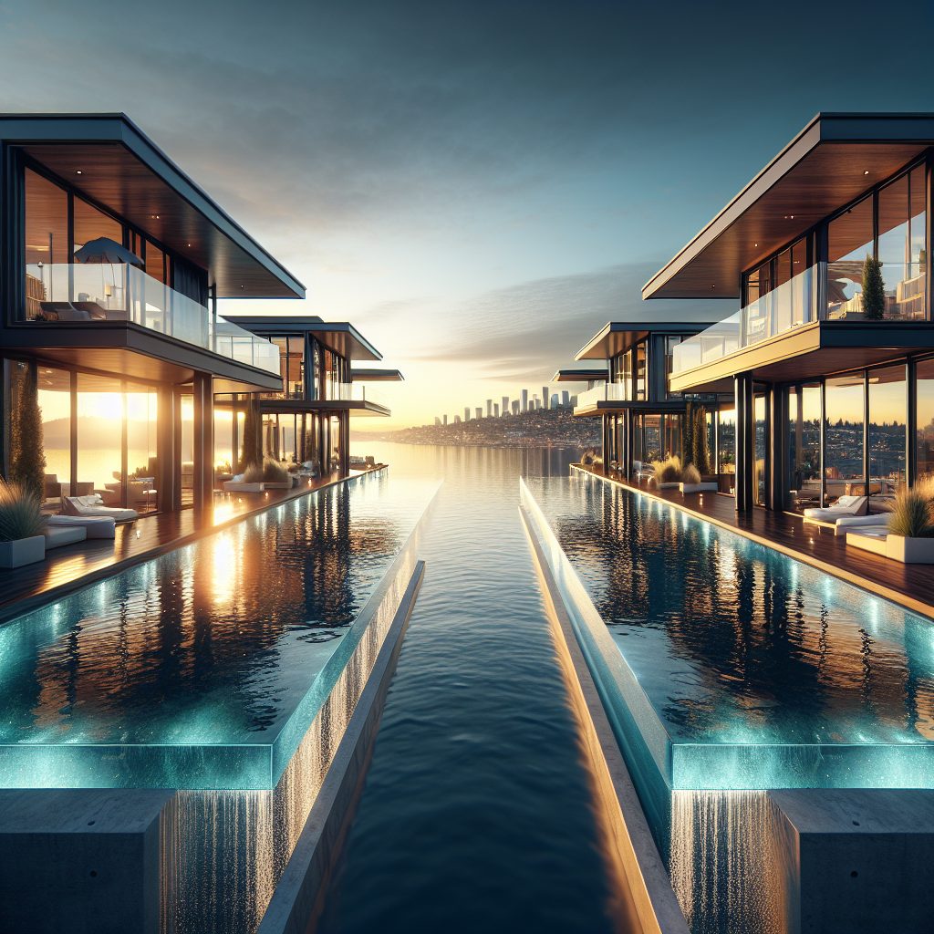 Seattle Villas With Waterfront Infinity Pool
