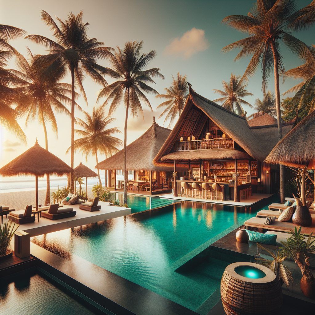 Seminyak Beach Villas With Tropical Infinity Pool Retreat