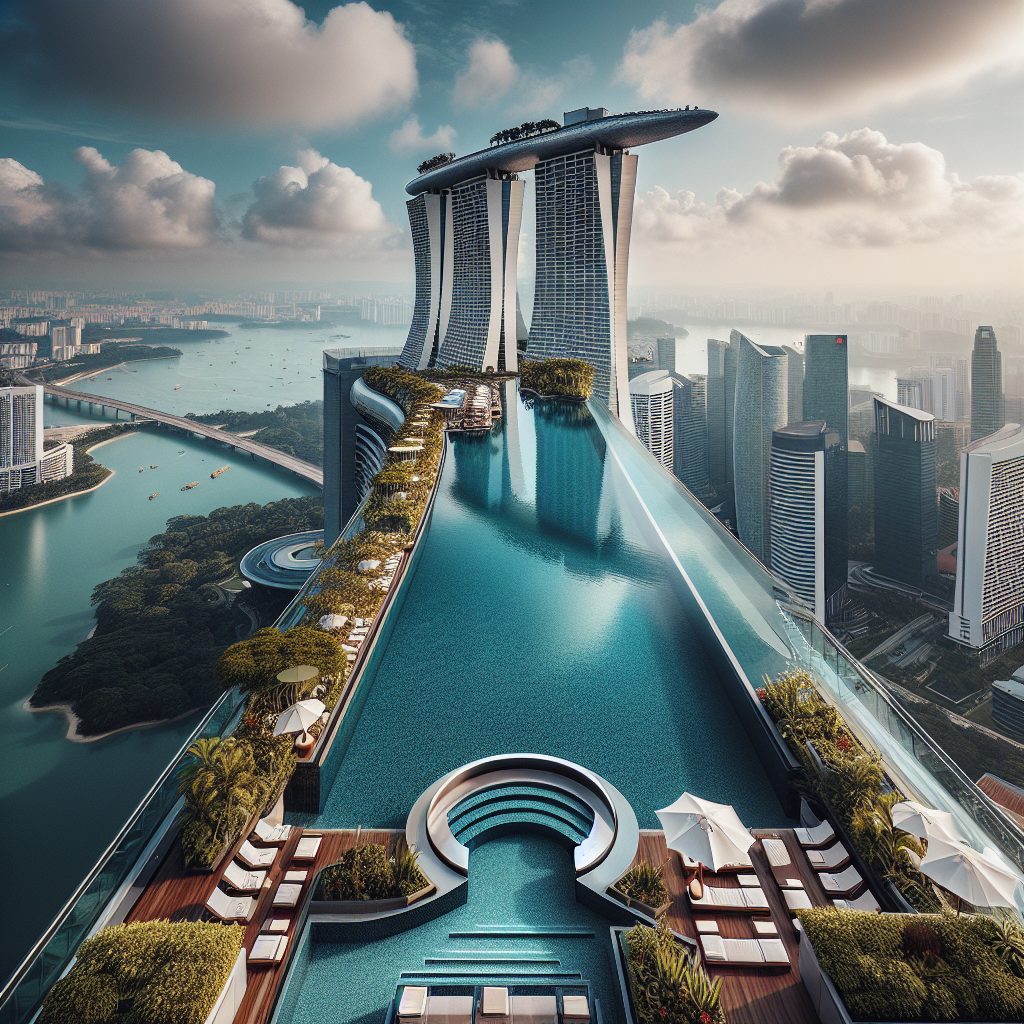 Singapore Iconic Marina Suites With Infinity Pool Garden Deck