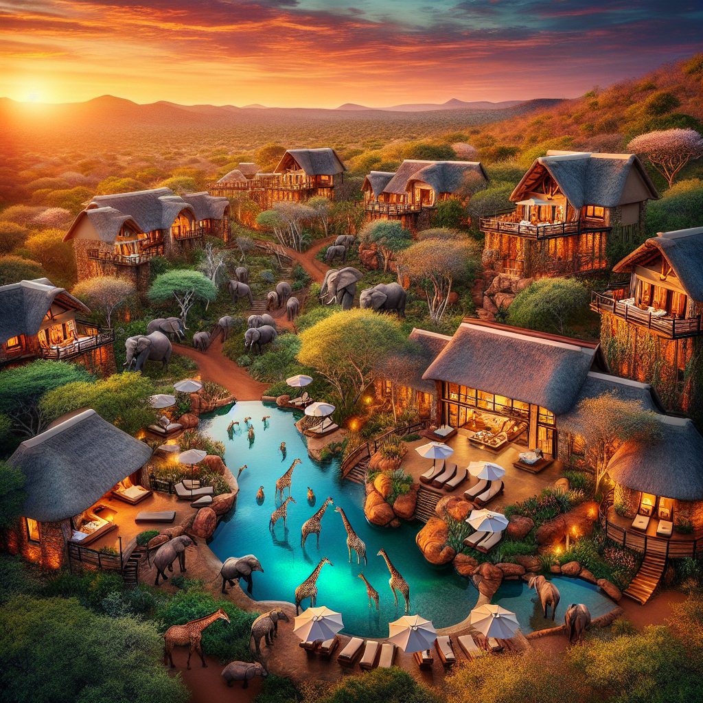 South Africa Wildlife Villas With Safari Infinity Pool Views
