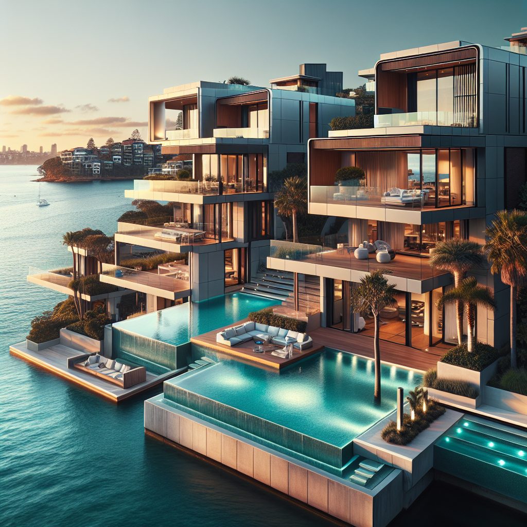 Sydney Harbourfront Luxury Villas With Infinity Pool Ocean Views